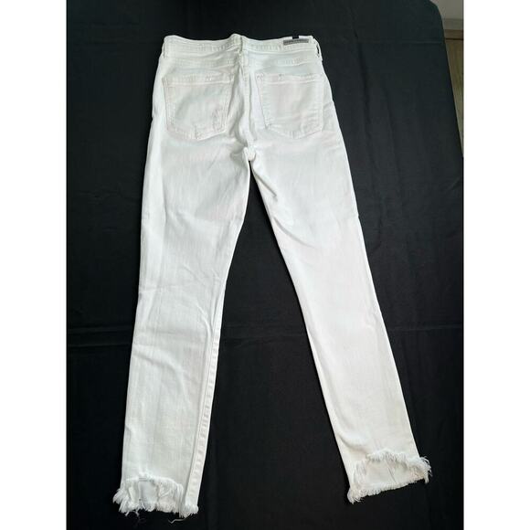 Citizens of Humanity Rocket Crop High Rise Skinny White Jeans Size 26 $198 - Picture 16 of 16
